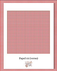 Kit com 06 papéis da Coleção O Natal de Pedro e Nina - Fabi Paliares - comprar online