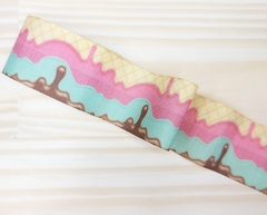 Fita Gorgurão Calda de chocolate - comprar online