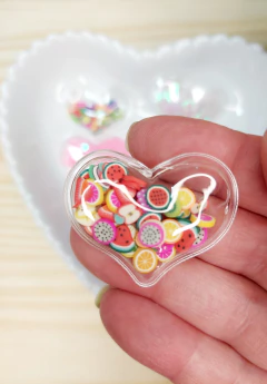 Imagem do Aplique Coração Shaker 3,5cm