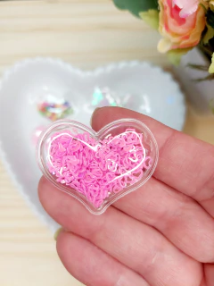 Aplique Coração Shaker 3,5cm - loja online