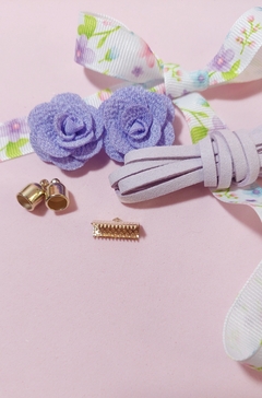 Kit fitas | Floral Lilas - comprar online