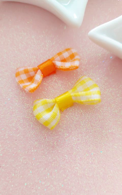 Mini Laços Xadrez - loja online