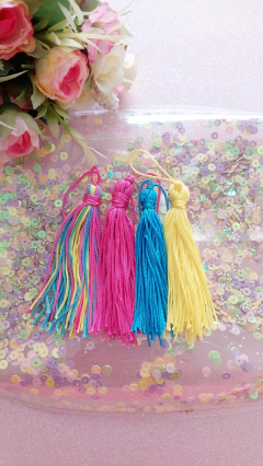 kits de Tassel com cores variadas - Doce Papel Scrapbook
