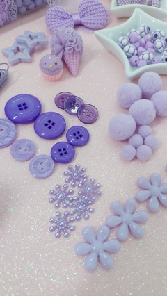 Caixinha com Fofuras Lilas lavanda na internet