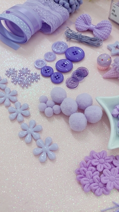 Imagem do Caixinha com Fofuras Lilas lavanda
