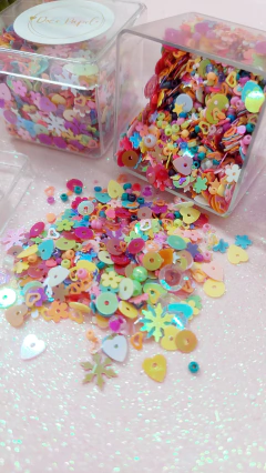 MISTURINHA PARA SHAKER BOX EM CORES VARIADAS | DOCE PAPEL - Doce Papel Scrapbook