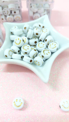 Caixinha com Entremeio redondo "Smile Dourado" - 5mm - comprar online