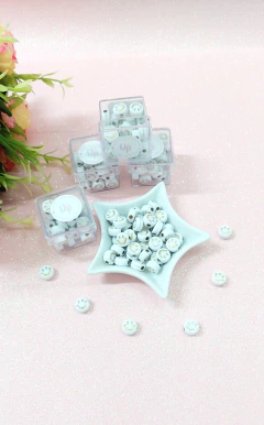 Caixinha com Entremeio redondo "Smile Dourado" - 5mm na internet