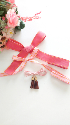Kit fitas Rosa Antigo