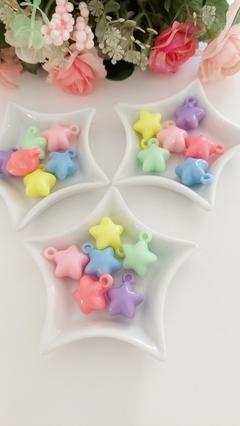 Pingente Estrela infantil colorida - 17mm - comprar online
