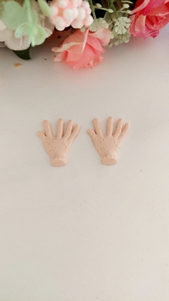 Aplique emborrachado Wandinha com variações - Doce Papel Scrapbook