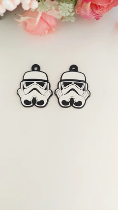 Aplique emborrachado Máscara STormtrooper - Star Wars - comprar online