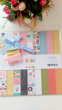 Kit fitas Xadrez Azul - comprar online
