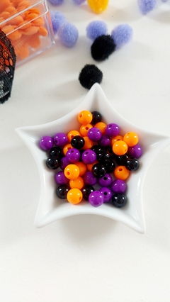 Entremeio - Mix Bolinhas leitosa 8mm - Hallowen - comprar online