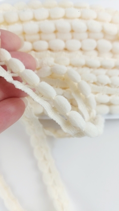 Fita Pompom 16mm - cores variadas - Doce Papel Scrapbook