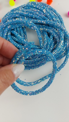 Tubo de Strass Glitter 4.5mm com 1 metro - loja online