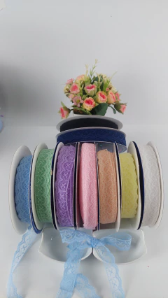 Renda de Nylon número 05 - 21mm - em várias cores - comprar online