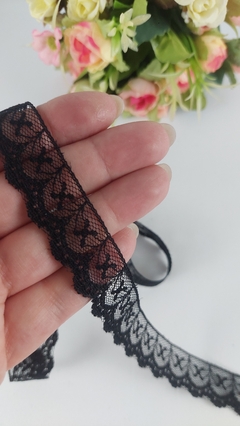 Renda de Nylon número 05 - 21mm - em várias cores - comprar online