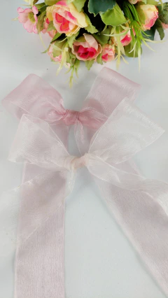 Fita Organza Merita em Tons de Rosa - 38mm - comprar online