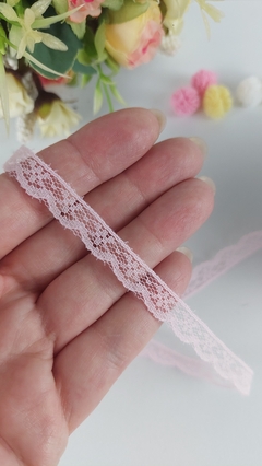 Renda de Nylon número 02 - 10mm RI - várias cores - tons claros - loja online