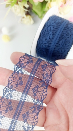 Imagem do Fita De Renda Melaço 40mm - várias cores