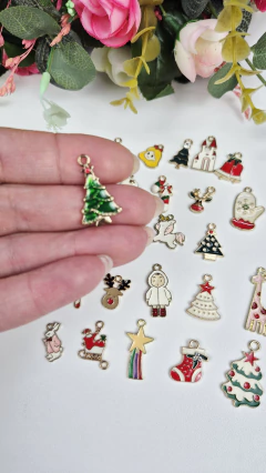 Pingentes de Natal Esmaltado na internet