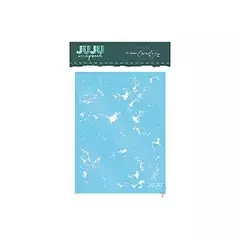 Stencil Marmore - Coleção Nosso Encanto | JuJu Scrapbook