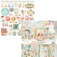 Coleção FELICITY - Papel Bloco 30,5x30,5cm 09 fls 240G - Carina Sartor - comprar online