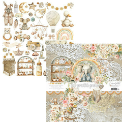 Coleção LE PETIT POA - Papel Bloco 30,5x30,5cm 09 fls 240G - Carina Sartor - comprar online
