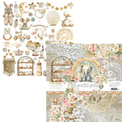 Coleção LE PETIT POA - Papel Bloco 30,5x30,5cm 09 fls 240G - Carina Sartor - comprar online