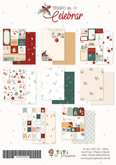 Die Cuts Tempo de Celebrar - Coleção Tempo de Celebrar-JuJu Scrapbook - comprar online