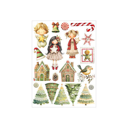 Coleção MAGIA - Cartela Adesivo DTF UV Imagens - 1 peças - Carina Sartor