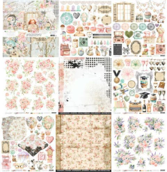 Coleção FELICITY - Papel Bloco 30,5x30,5cm 09 fls 240G - Carina Sartor na internet