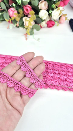 Renda Guipir em cores lindas