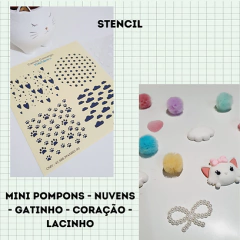 BOX COM PAPEIS E ACESSÓRIOS DA COLEÇÃO MIAU MIAU - CAMILA CAMARGO - VIDA A DENTRO - Doce Papel Scrapbook