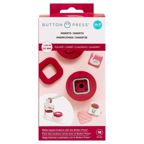 Button Press - Acessório para Bottons quadrados - WeR Memory Keepers