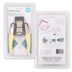 Crop a Dile - Corner Chomper - cortador de cantos - 1/8 e 3/8 - WeR memory keepers - Doce Papel Scrapbook