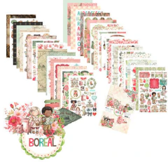 Coleção BOREAL - Papel Bloco 21x30,5cm 20 fls 240G - Carina Sartor
