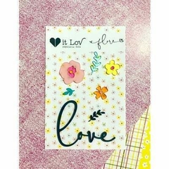 ACRILÍCO LOVE | COLEÇÃO FLORE | IT LOV