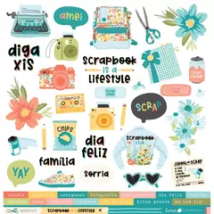 ADESIVO | Scrapbook Is A Lifestyle ✏️ - Lemon Scrapbook