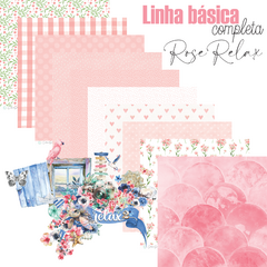 Coleção RELAX II Básico Rose 30,5×30,5cm 240G – COMPLETA