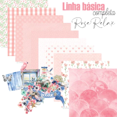 Coleção RELAX II Básico Rose 30,5×30,5cm 240G – COMPLETA