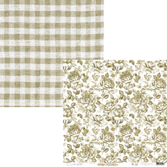 Coleção KINGDOM - Básico Fendi Completa 240G - 5 Folhas - Carina Sartor - Doce Papel Scrapbook