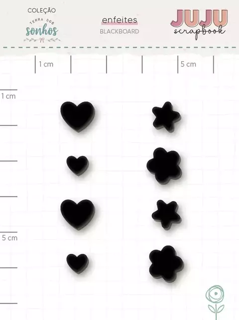 Blackboard Estrelas - Coleção Terra dos Sonhos - Juju Scrapbook
