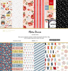 Bloco 30,5x30,5 | 12fls - Coleção Minha Diversão - My Memories Crafts