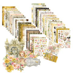 Coleção KINGDOM Papel Bloco 21x30,5cm 20 folhas - 240G - Carina Sartor