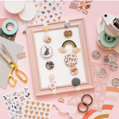 Button Press - Máquina Para Confecção de Botons WeR Memory Keepers - loja online