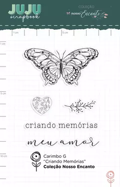 Carimbo G Criando Memórias - Coleção Nosso Encanto | JuJu Scrapbook
