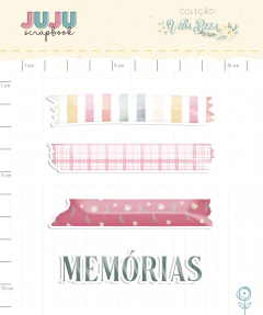 Enfeite Acrílico Fitinhas - Coleção Vida Bela | JuJu Scrapbook