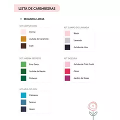 Carimbeiras |Juju Scrapbook | cores da segunda edição - loja online